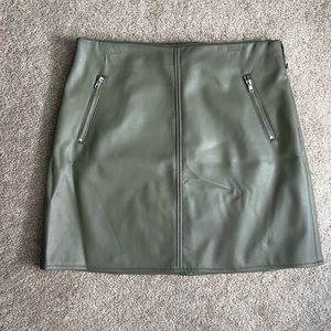 Leather Skirt